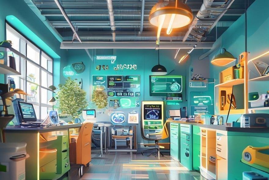 {"prompt":"A photo-realistic feature image for a blog titled 'Top Ten Automation Tools in 2026,' designed for a casual cleaning brand with a tech-savvy twist. The scene showcases an inviting, vibrant workspace filled with whimsical, futuristic cleaning gadgets and smart automation devices in animated action, using dynamic soft blues, lively greens, and pops of orange. These devices are seamlessly organizing and cleaning a sparkling, modern office environment that radiates freshness and efficiency. Whimsical energy glows from glowing touchscreens and digital interfaces, giving a sense of innovation and joy. Absolutely no text, words, signs, humans, animals, or writing anywhere in the image. The image is wide, immersive, and radiates fun and technological delight.","originalPrompt":"A photo-realistic feature image for a blog titled 'Top Ten Automation Tools in 2026,' designed for a casual cleaning brand with a tech-savvy twist. The scene showcases an inviting, vibrant workspace filled with whimsical, futuristic cleaning gadgets and smart automation devices in animated action, using dynamic soft blues, lively greens, and pops of orange. These devices are seamlessly organizing and cleaning a sparkling, modern office environment that radiates freshness and efficiency. Whimsical energy glows from glowing touchscreens and digital interfaces, giving a sense of innovation and joy. Absolutely no text, words, signs, humans, animals, or writing anywhere in the image. The image is wide, immersive, and radiates fun and technological delight.","width":1024,"height":1024,"seed":42,"model":"sana","enhance":false,"nologo":false,"negative_prompt":"undefined","nofeed":false,"safe":false,"quality":"medium","image":[],"transparent":false,"has_nsfw_concept":false,"concept":[],"trackingData":{"actualModel":"sana","usage":{"completionImageTokens":1,"totalTokenCount":1}}}