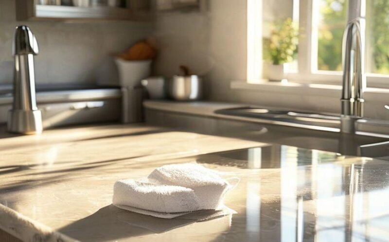 {"prompt":"Photorealistic image of a sun-drenched, meticulously clean kitchen counter in a modern St. Petersburg home. The polished quartz countertop gleams under natural window light, reflecting minimal shadows from a stainless steel sink and a spotlessly wiped induction stovetop. A small, neatly folded white microfiber cloth rests beside the faucet. The scene conveys a sense of recent cleaning and freshness, with no food residue or clutter. Sharp focus on textures of stainless steel, quartz, and the soft fabric of the cloth, captured with a shallow depth of field.","originalPrompt":"Photorealistic image of a sun-drenched, meticulously clean kitchen counter in a modern St. Petersburg home. The polished quartz countertop gleams under natural window light, reflecting minimal shadows from a stainless steel sink and a spotlessly wiped induction stovetop. A small, neatly folded white microfiber cloth rests beside the faucet. The scene conveys a sense of recent cleaning and freshness, with no food residue or clutter. Sharp focus on textures of stainless steel, quartz, and the soft fabric of the cloth, captured with a shallow depth of field.","width":1024,"height":1024,"seed":42,"model":"sana","enhance":false,"nologo":false,"negative_prompt":"undefined","nofeed":false,"safe":false,"quality":"medium","image":[],"transparent":false,"has_nsfw_concept":false,"concept":[],"trackingData":{"actualModel":"sana","usage":{"completionImageTokens":1,"totalTokenCount":1}}}